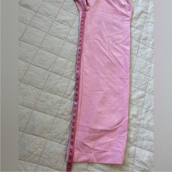 NWT BDG Jessie Pink Corduroy Pull-On High Rise Wide Leg Pants - S - Picture 9 of 11
